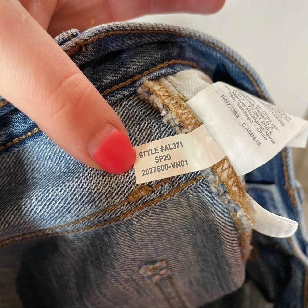 Madewell Rigid Denim Relaxed Mini Skirt in Rosehill Wash Size 25 - Picture 9 of 9